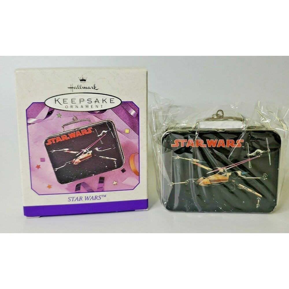 1998 Hallmark Ornament - Star Wars - Pressed Tin Lunchbox U52/8406